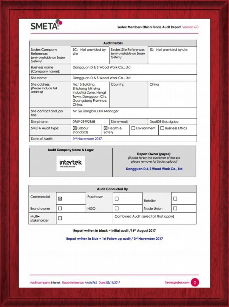 SMETA Audit